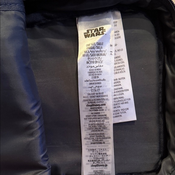 Star Wars Dark Blue Crossbody Bag with Spaceship Graphics - Picture 2 of 8